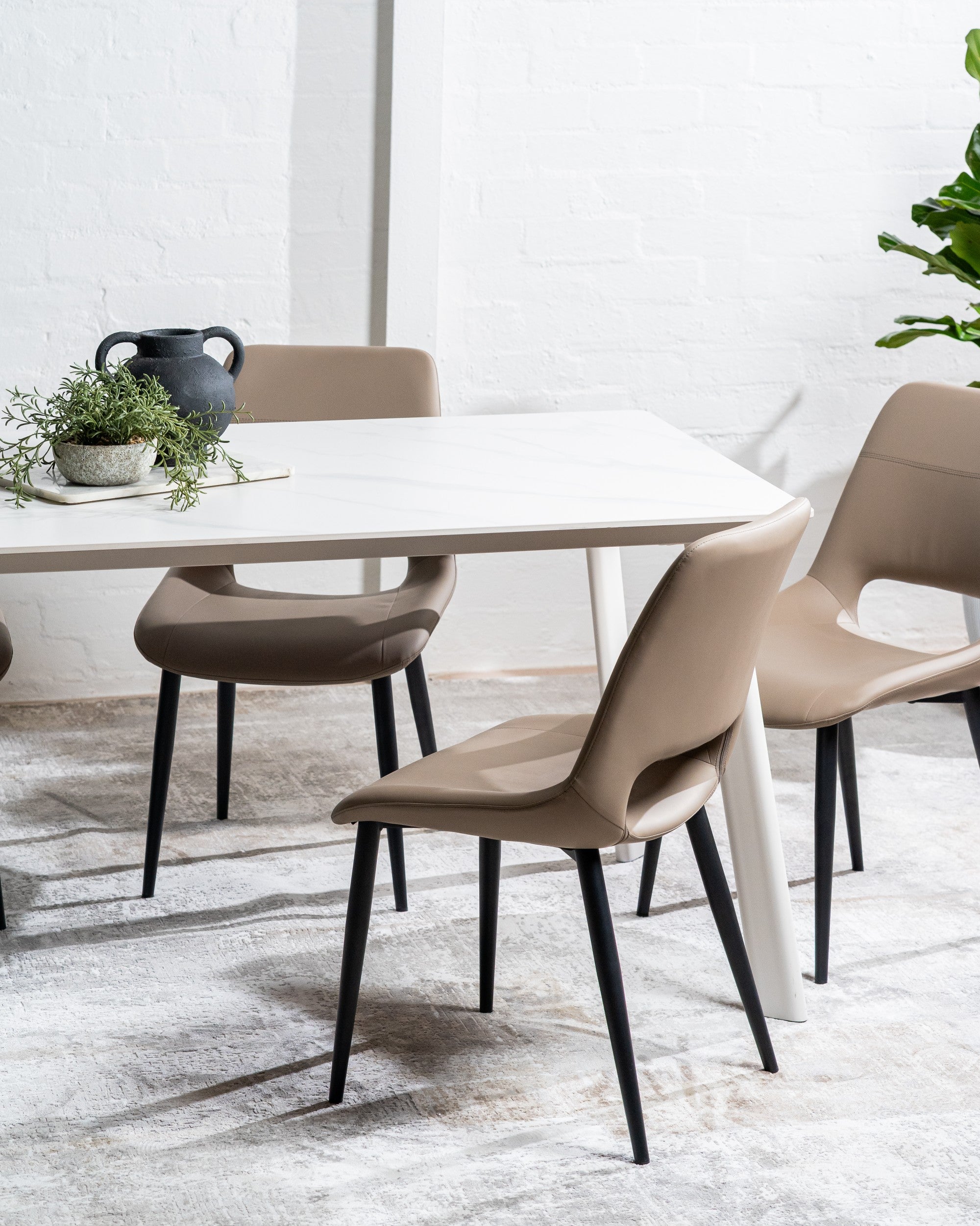 Vienne Dining Chair Taupe (Set of 2)