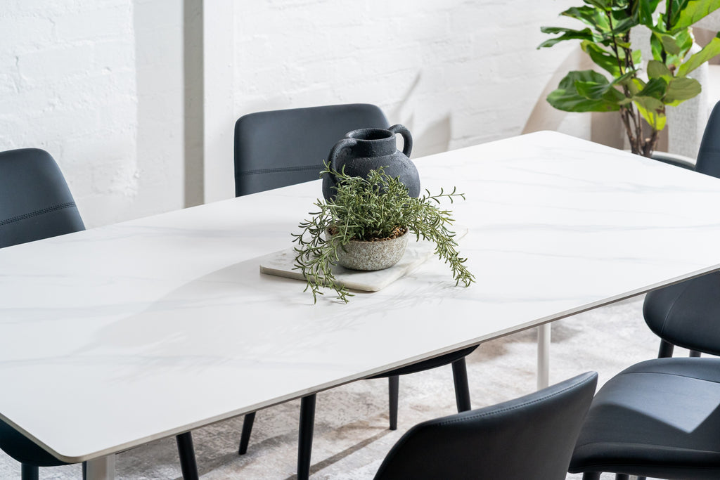 Turino Dining Table Snow White