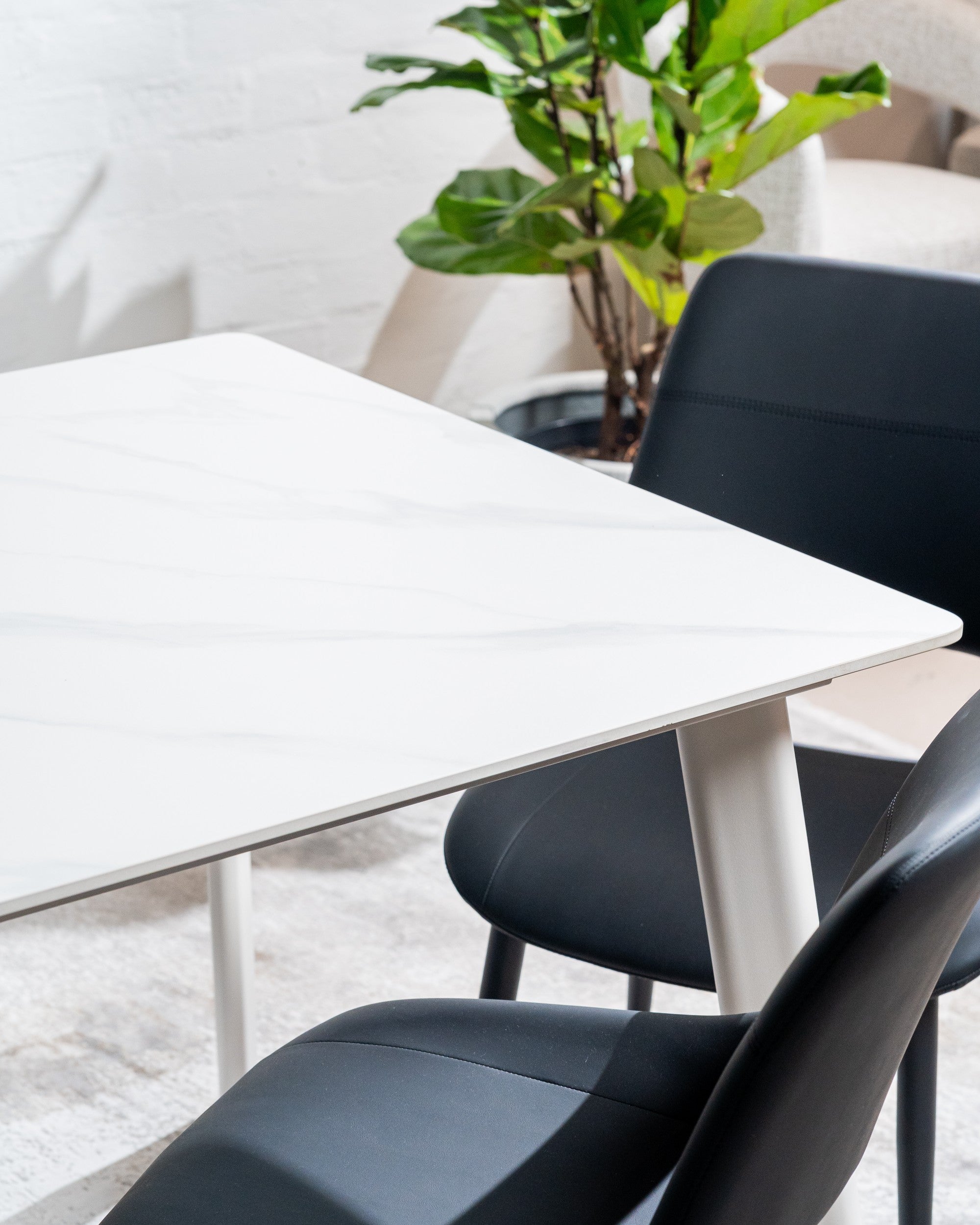 Turino Dining Table Snow White