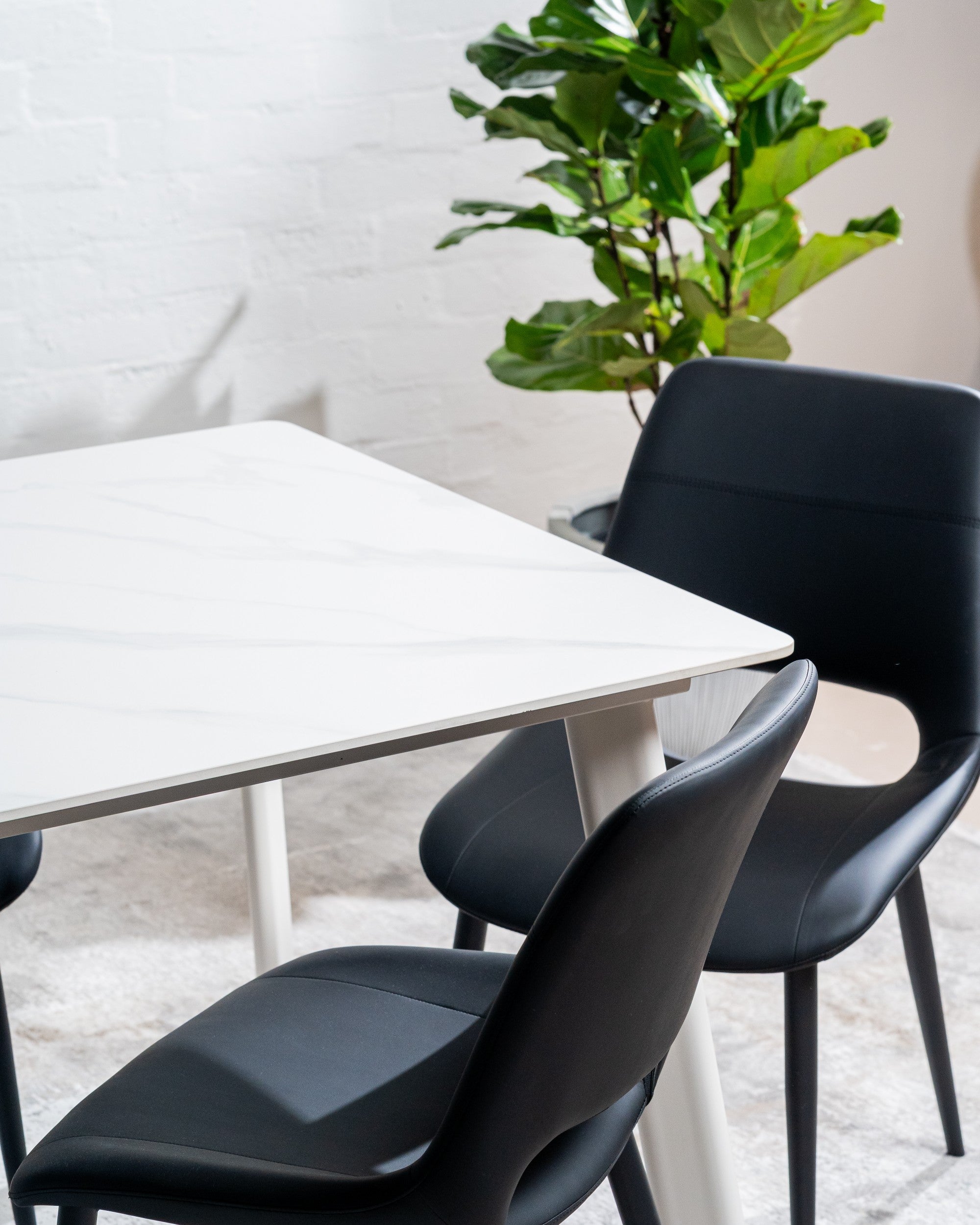Turino Dining Table Snow White