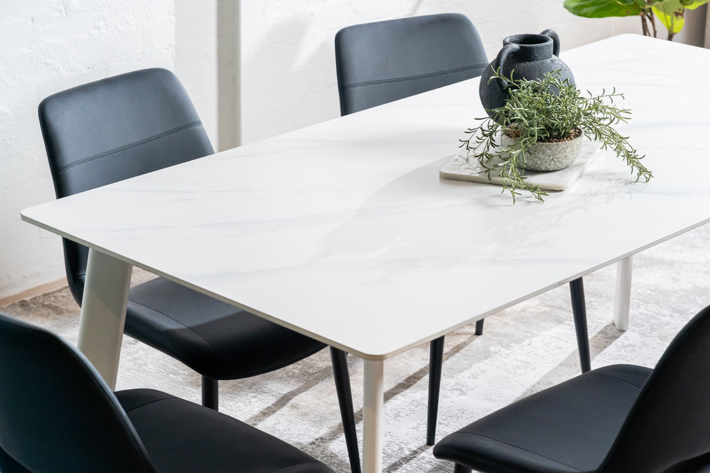 Turino Dining Table Snow White