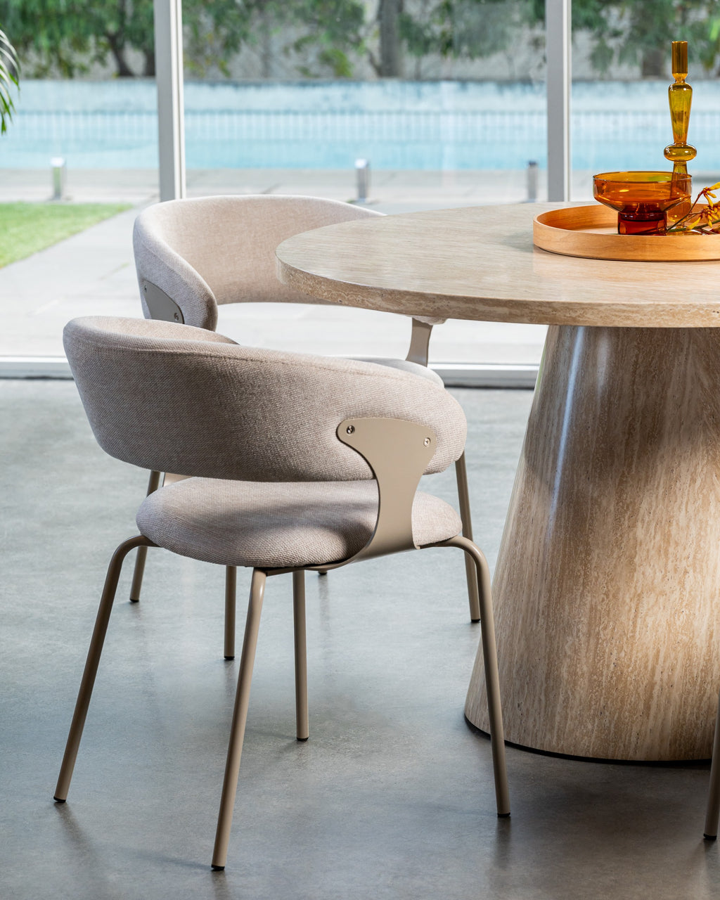 Latte Dining Chair Latte (Set of 2)