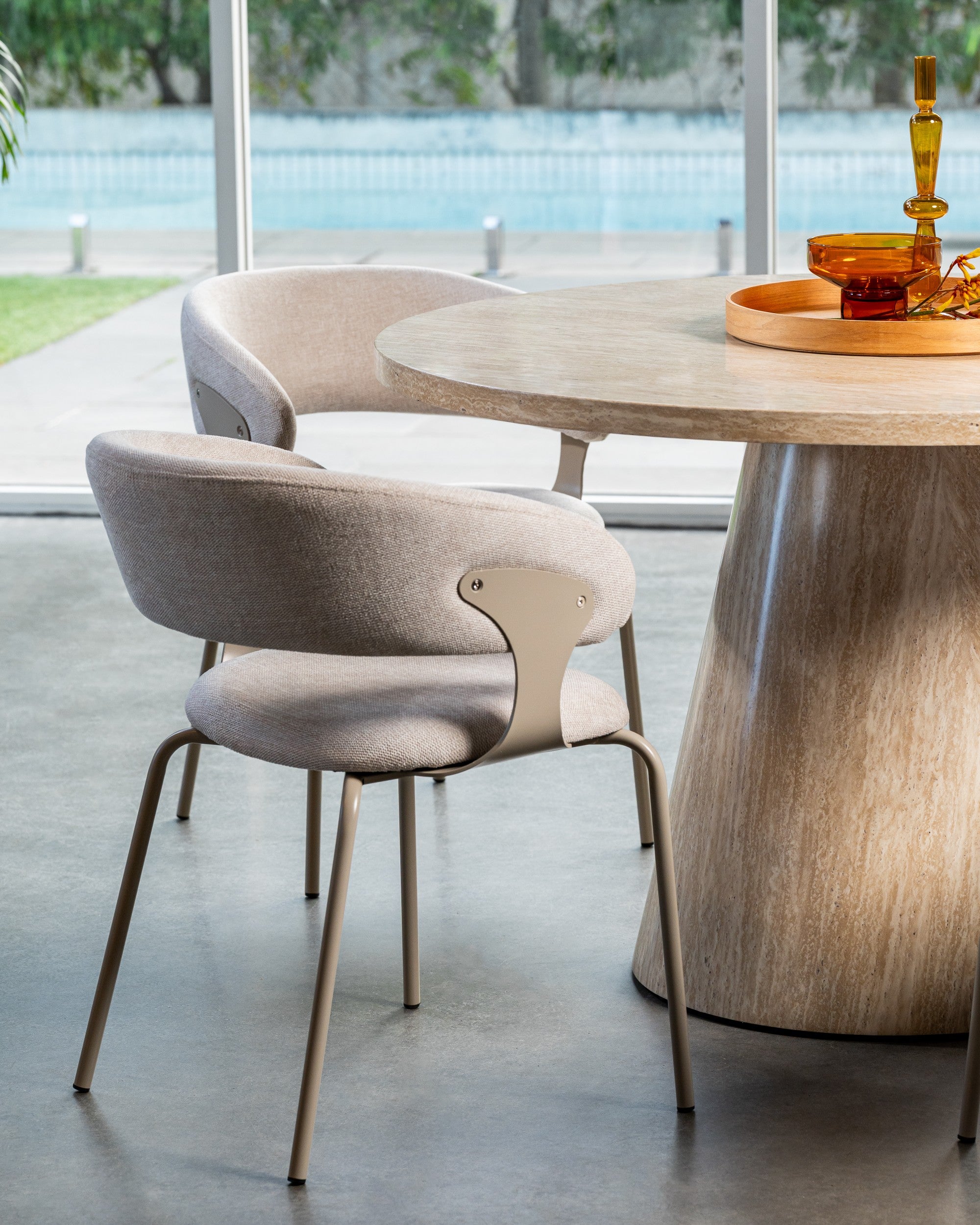 Latte Dining Chair Latte (Set of 2)