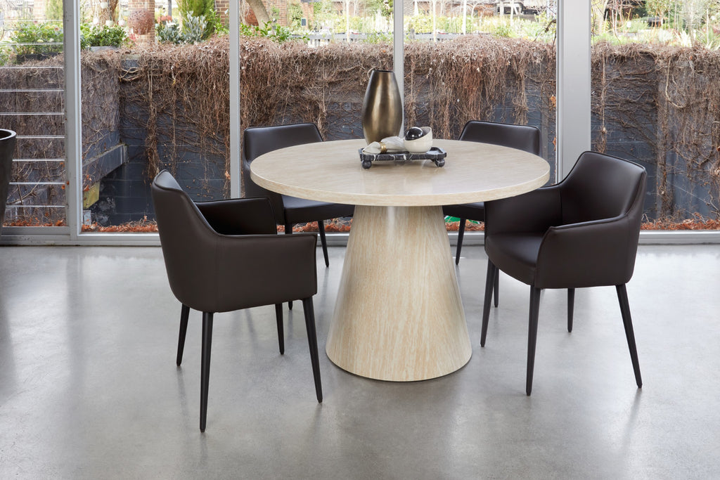 Fawn Round Dining Table French Fawn