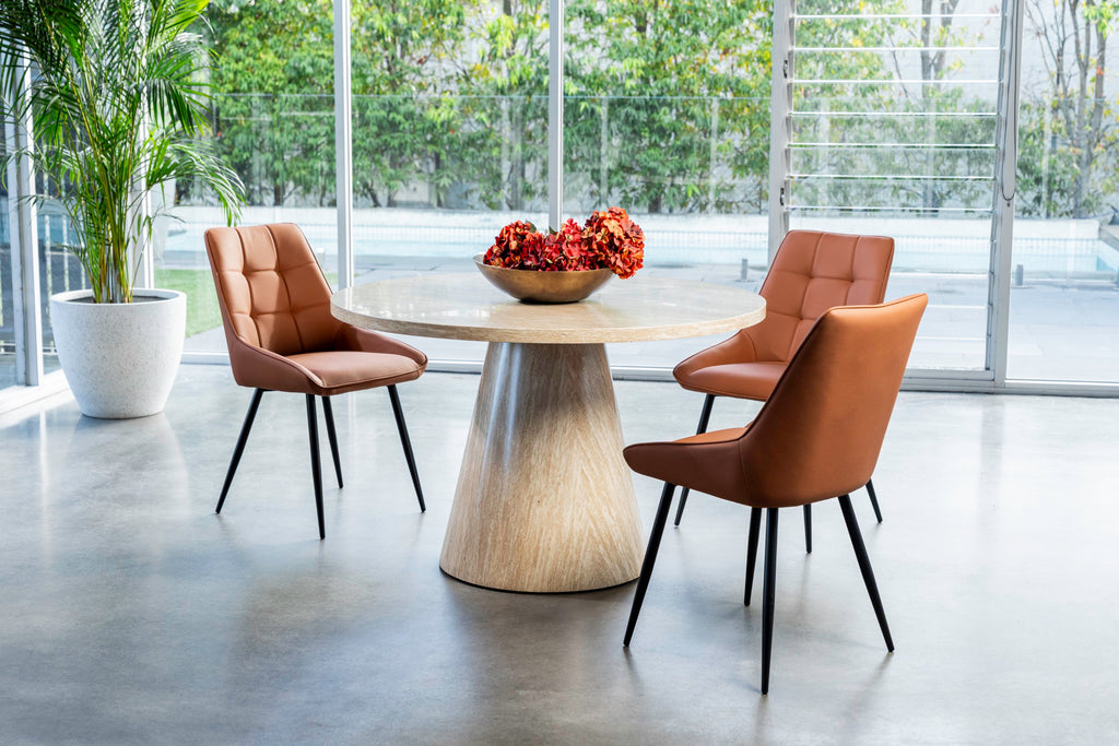 Fawn Round Dining Table French Fawn