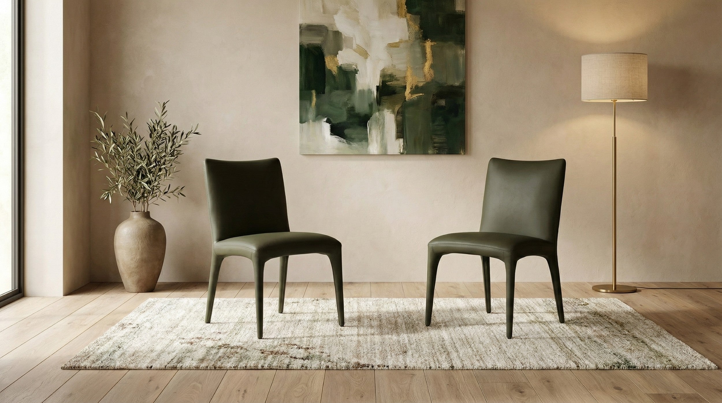 Touche Dining Chair Olive (Set of 2)