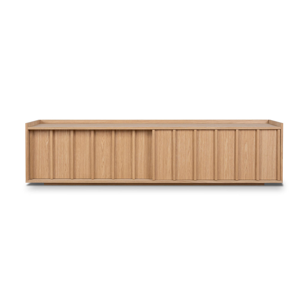 2m Wooden Palermo TV Entertainment Unit - Natural