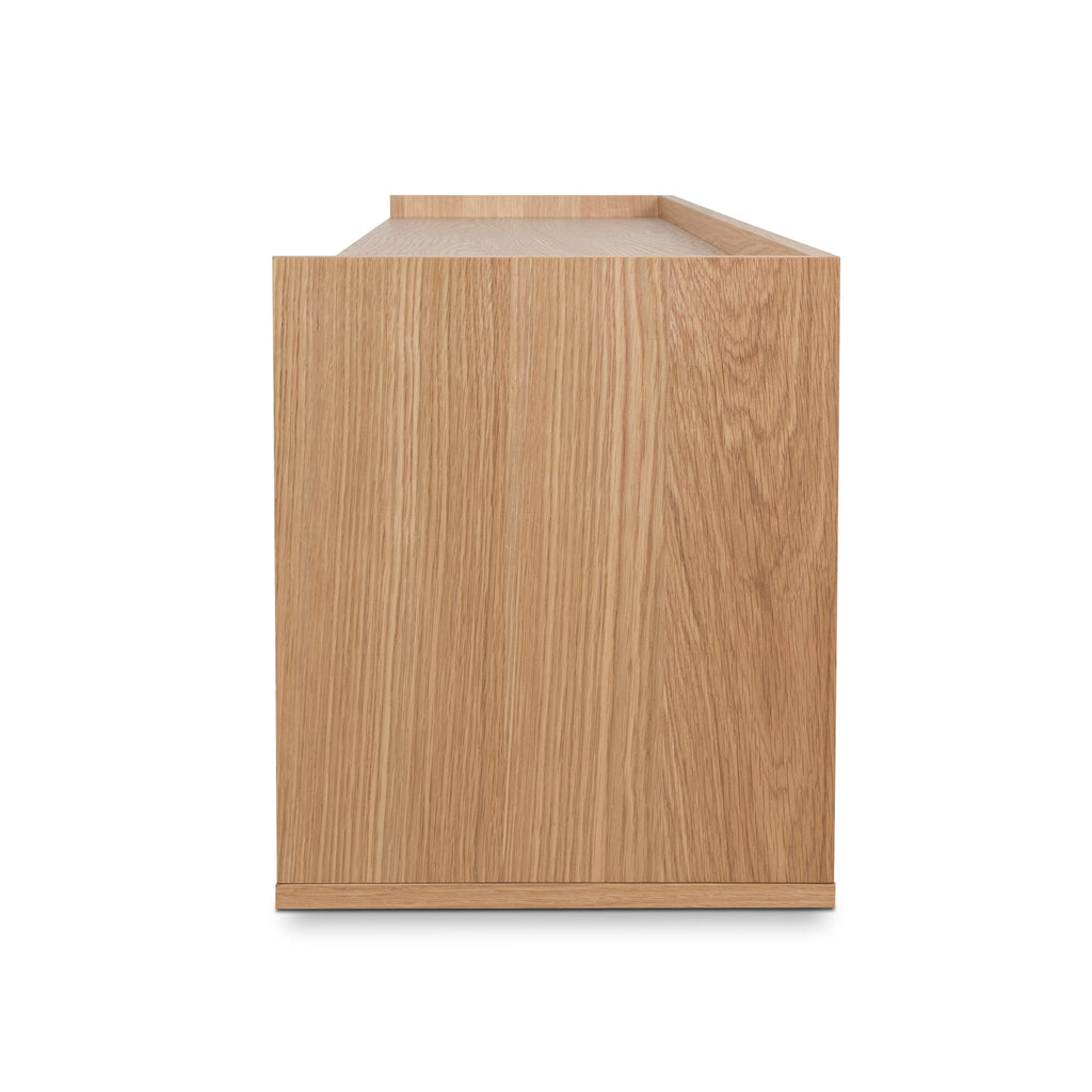 2m Wooden Palermo TV Entertainment Unit - Natural