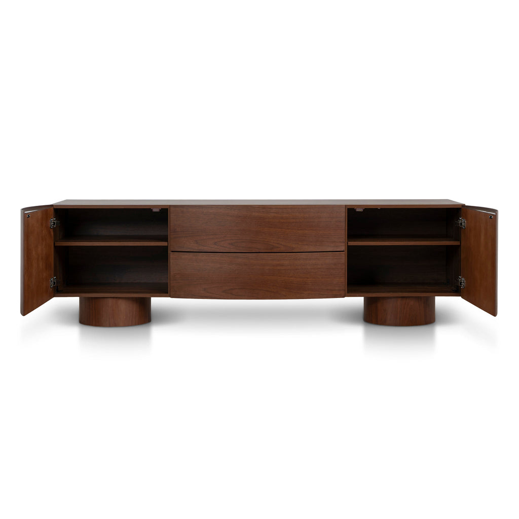 1.8m Palermo TV Entertainment Unit - Walnut