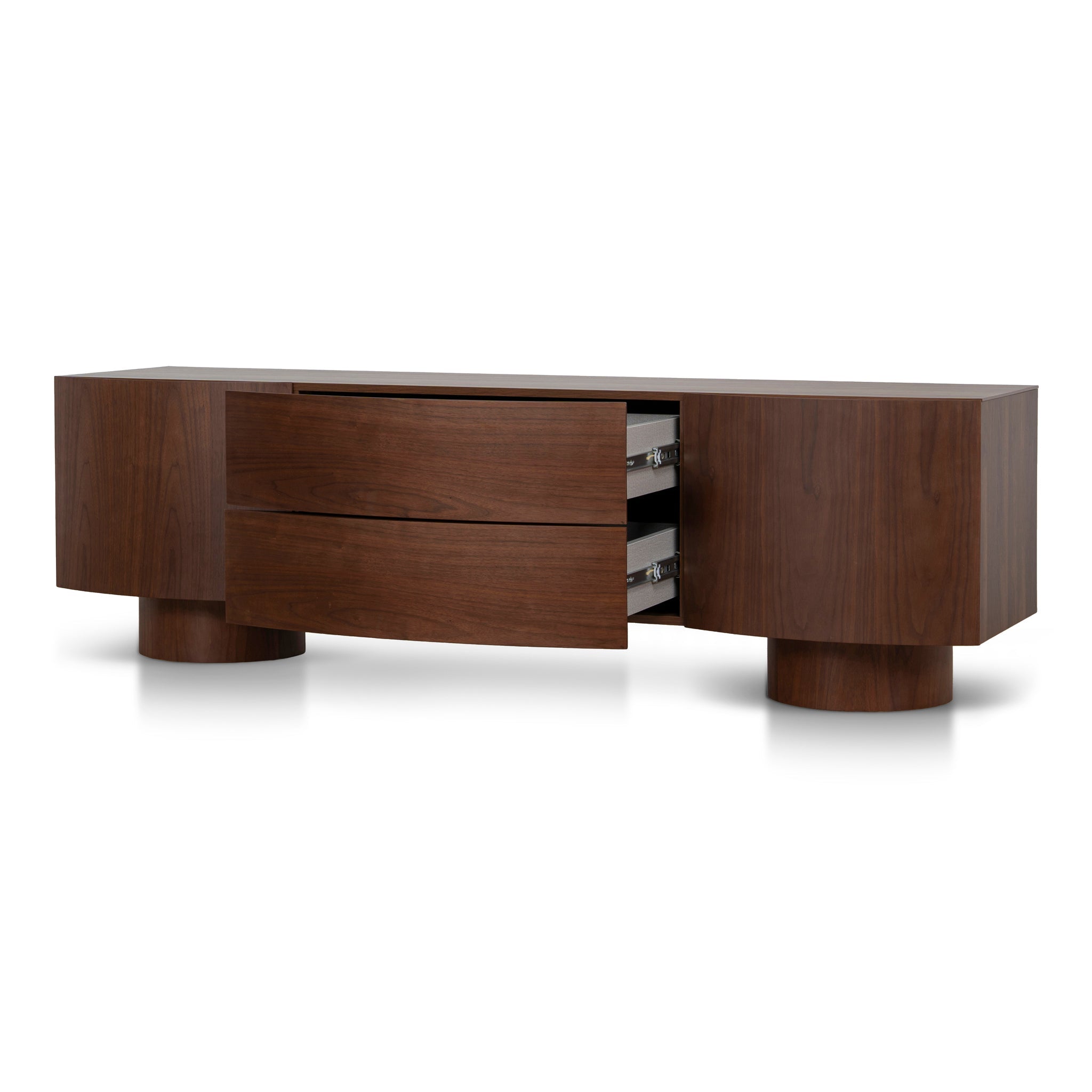 1.8m Palermo TV Entertainment Unit - Walnut