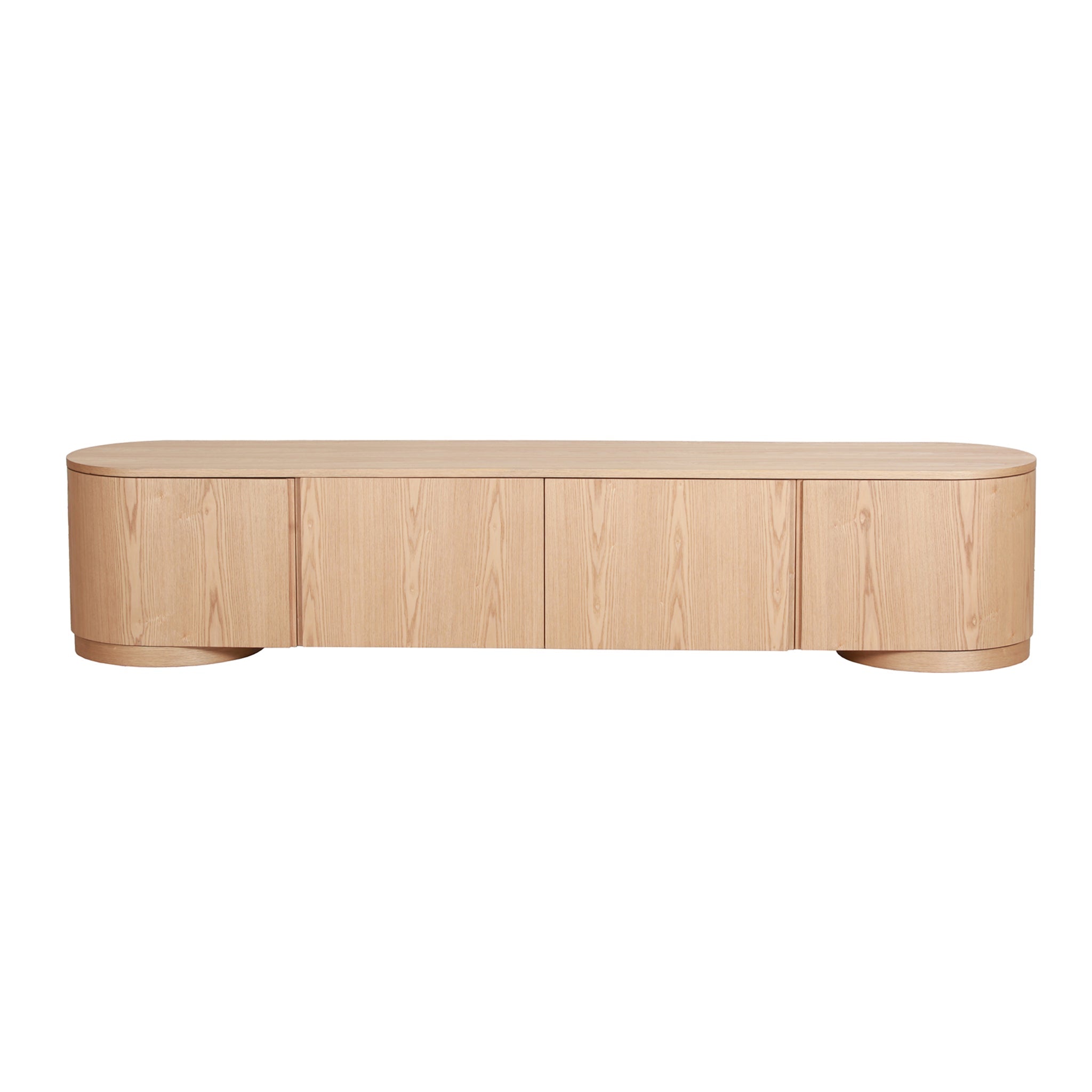 2.2m Palermo TV Entertainment Unit - Natural
