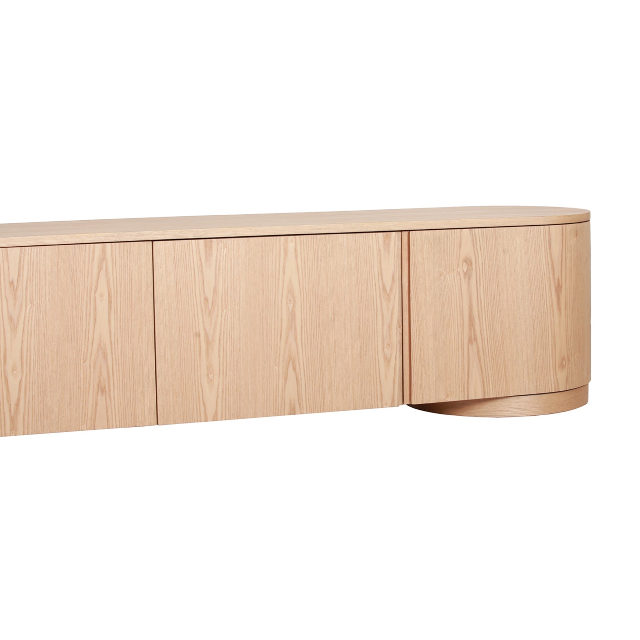 2.2m Palermo TV Entertainment Unit - Natural