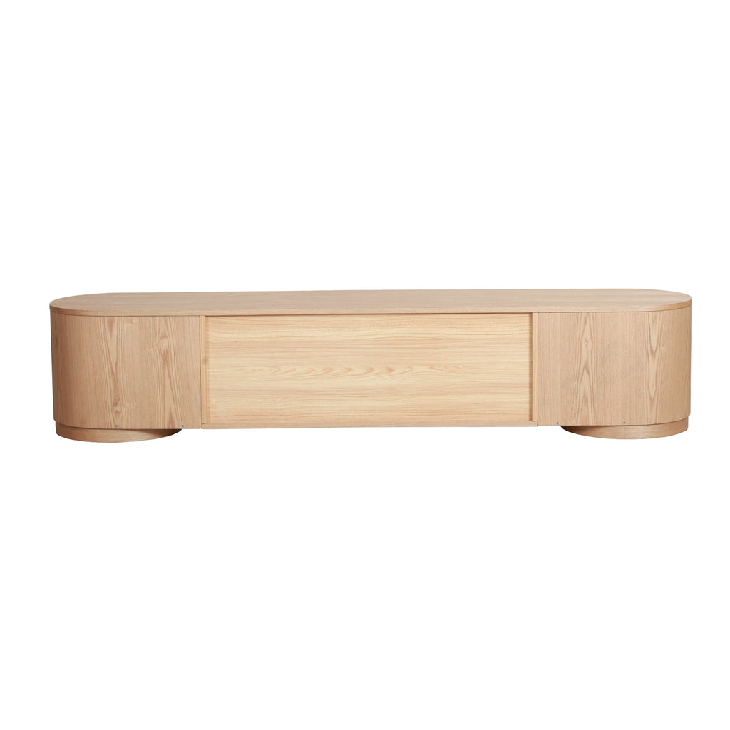 2.2m Palermo TV Entertainment Unit - Natural
