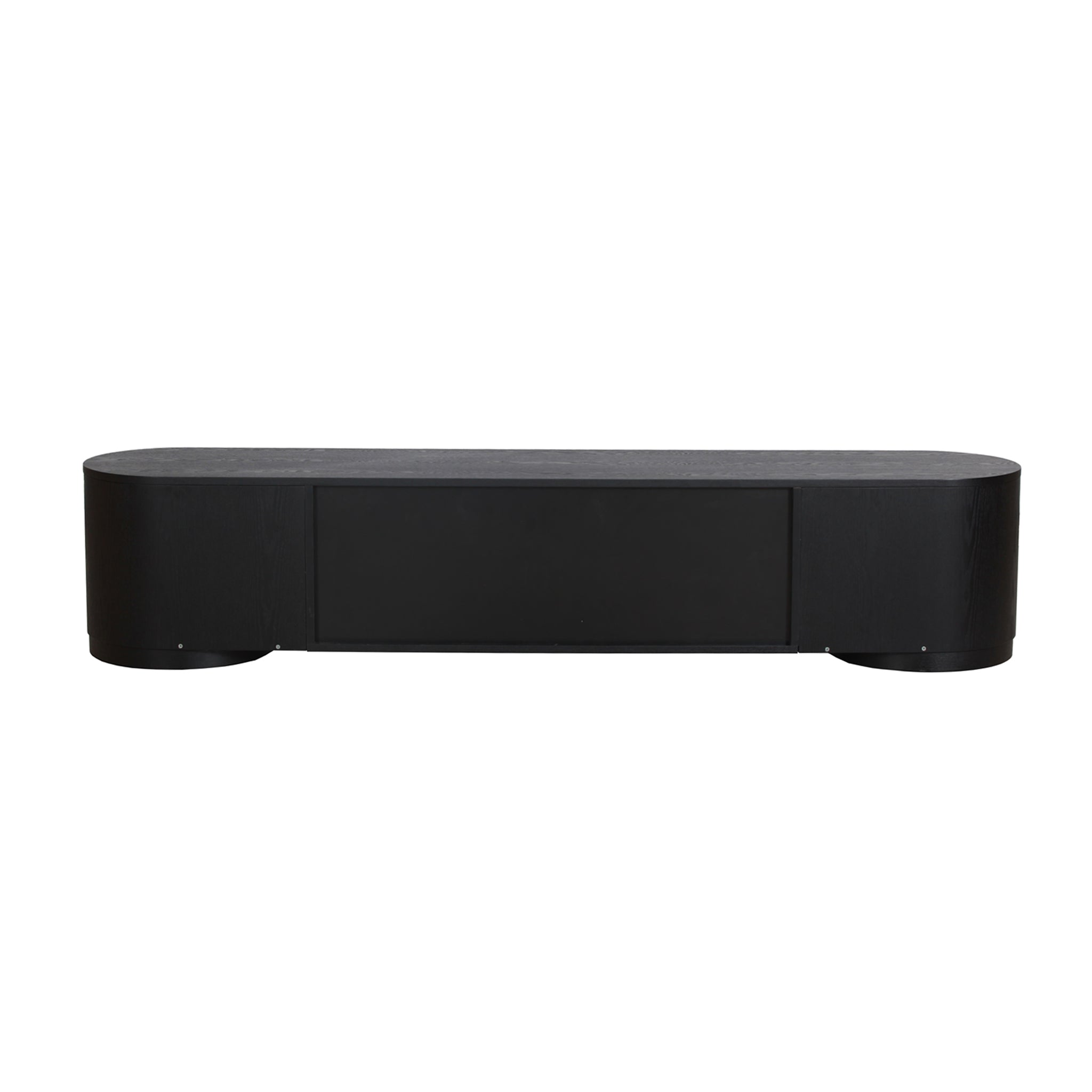2.2m Palermo TV Entertainment Unit - Full Black