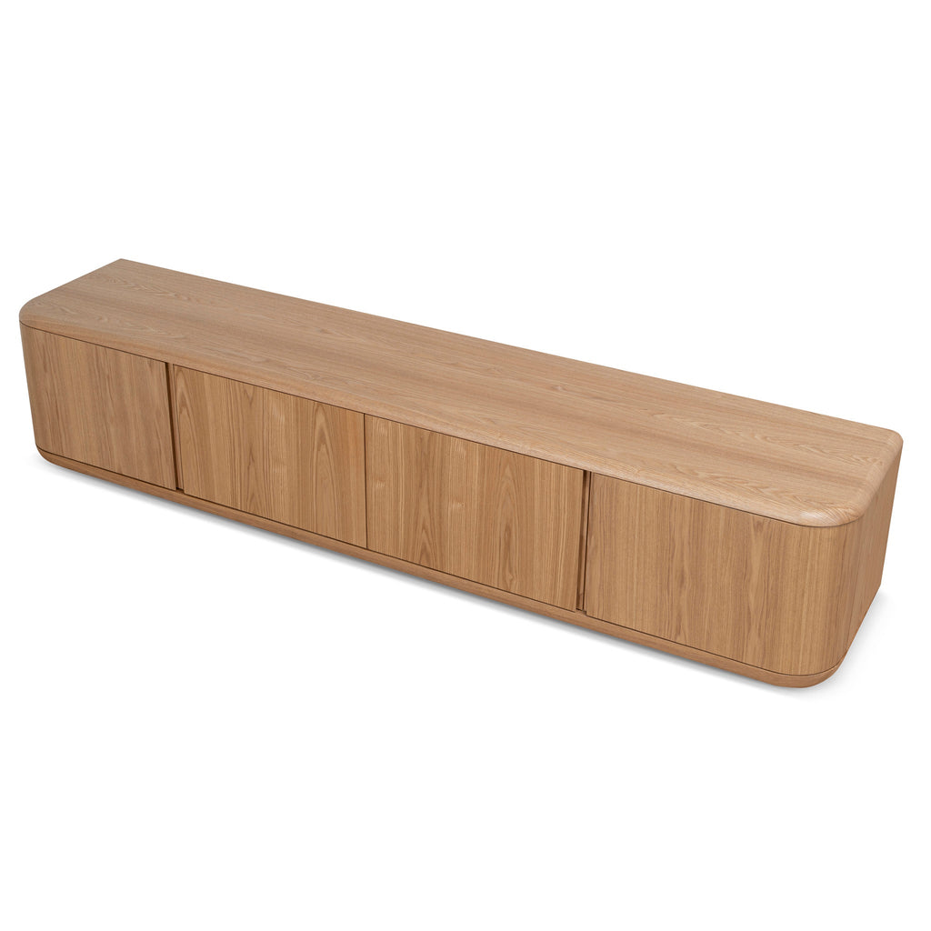 2.2m Palermo TV Entertainment Unit - Natural