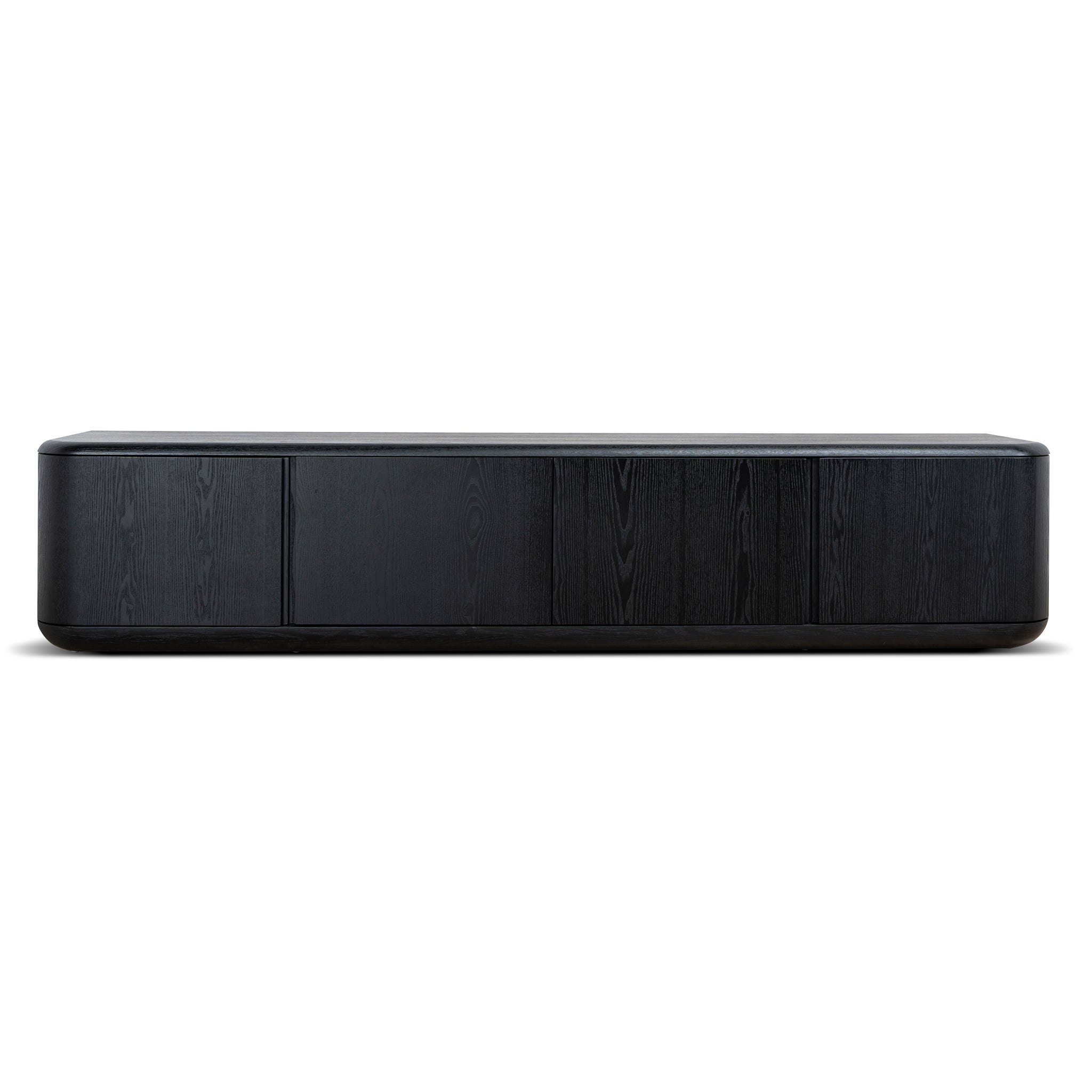 2.2m Palermo TV Entertainment Unit - Full Black