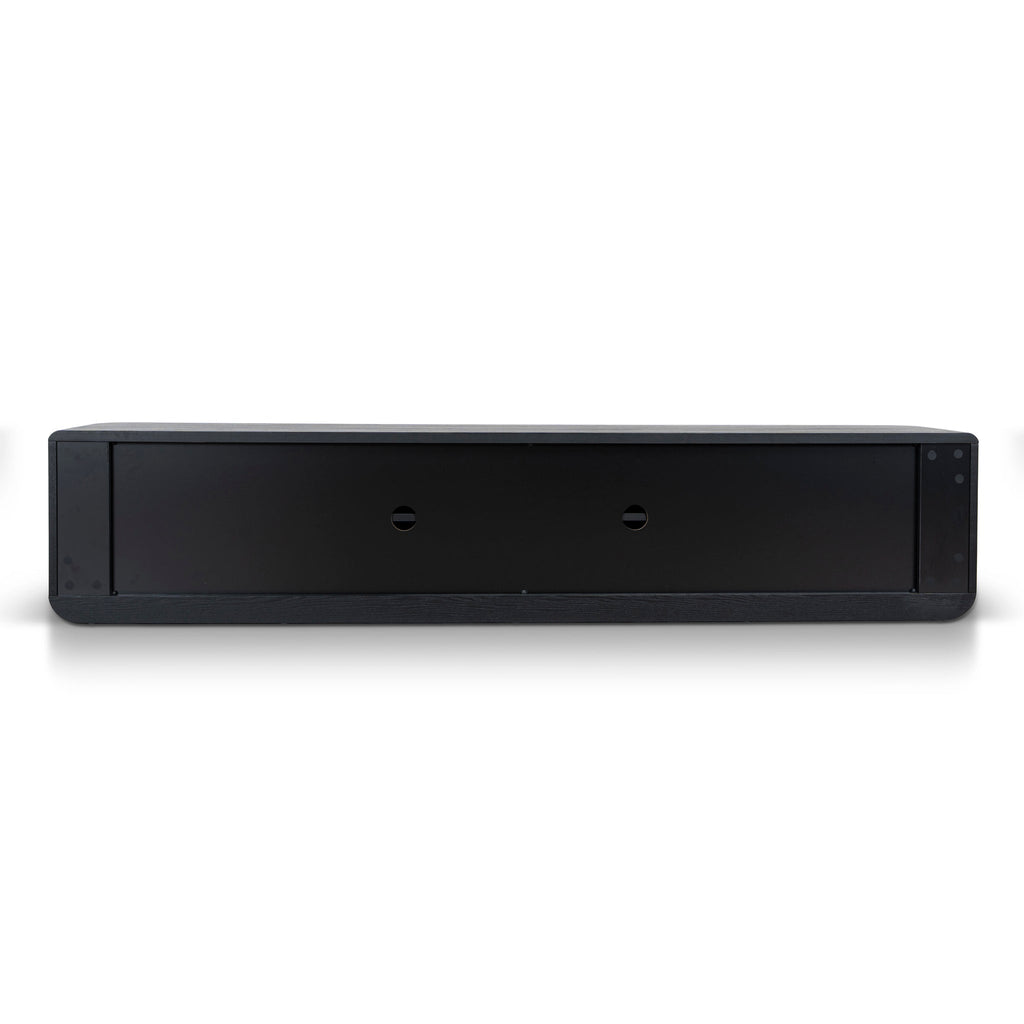 2.2m Palermo TV Entertainment Unit - Full Black