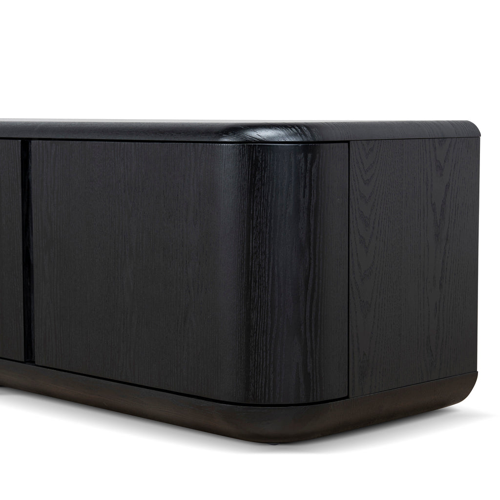 2.2m Palermo TV Entertainment Unit - Full Black