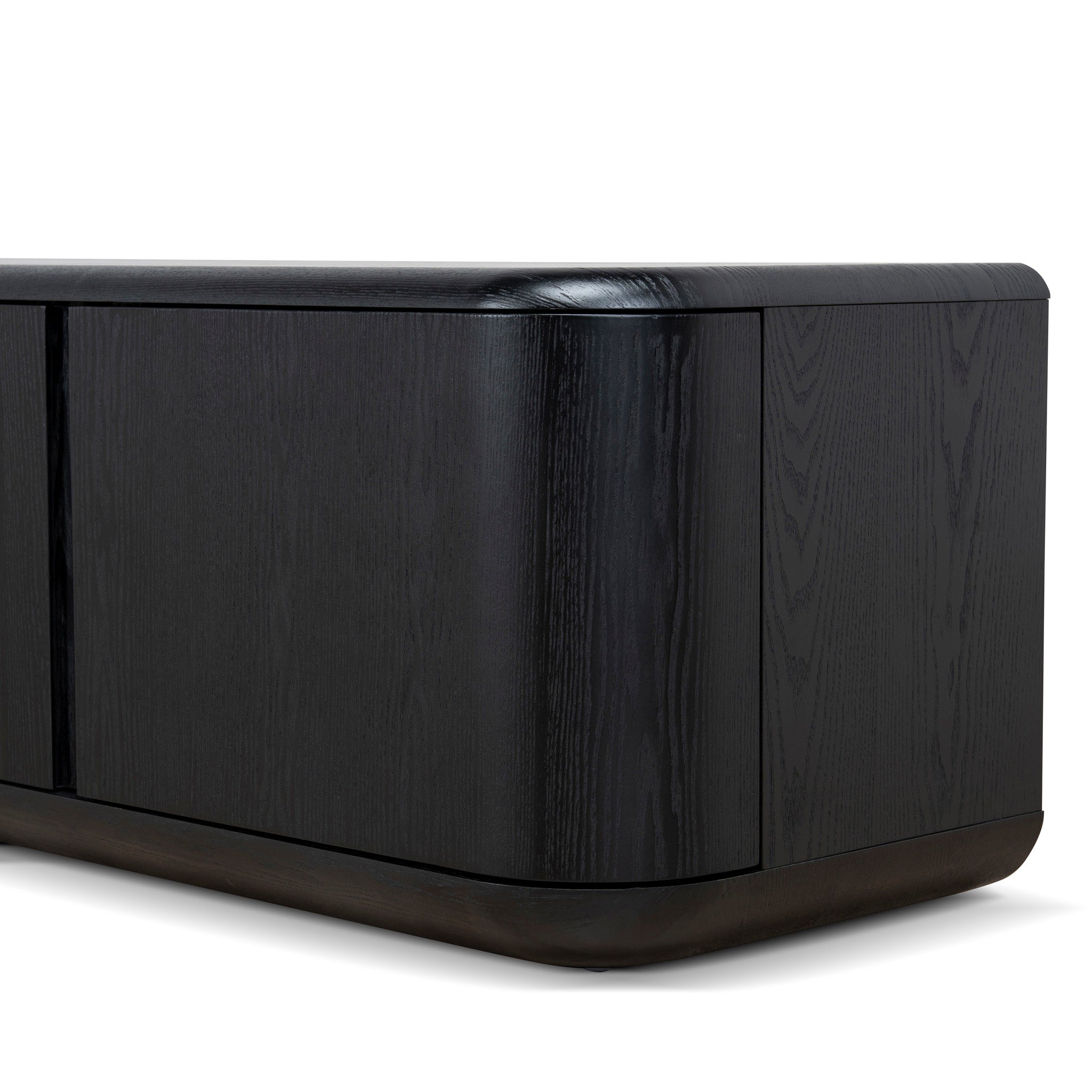 2.2m Palermo TV Entertainment Unit - Full Black