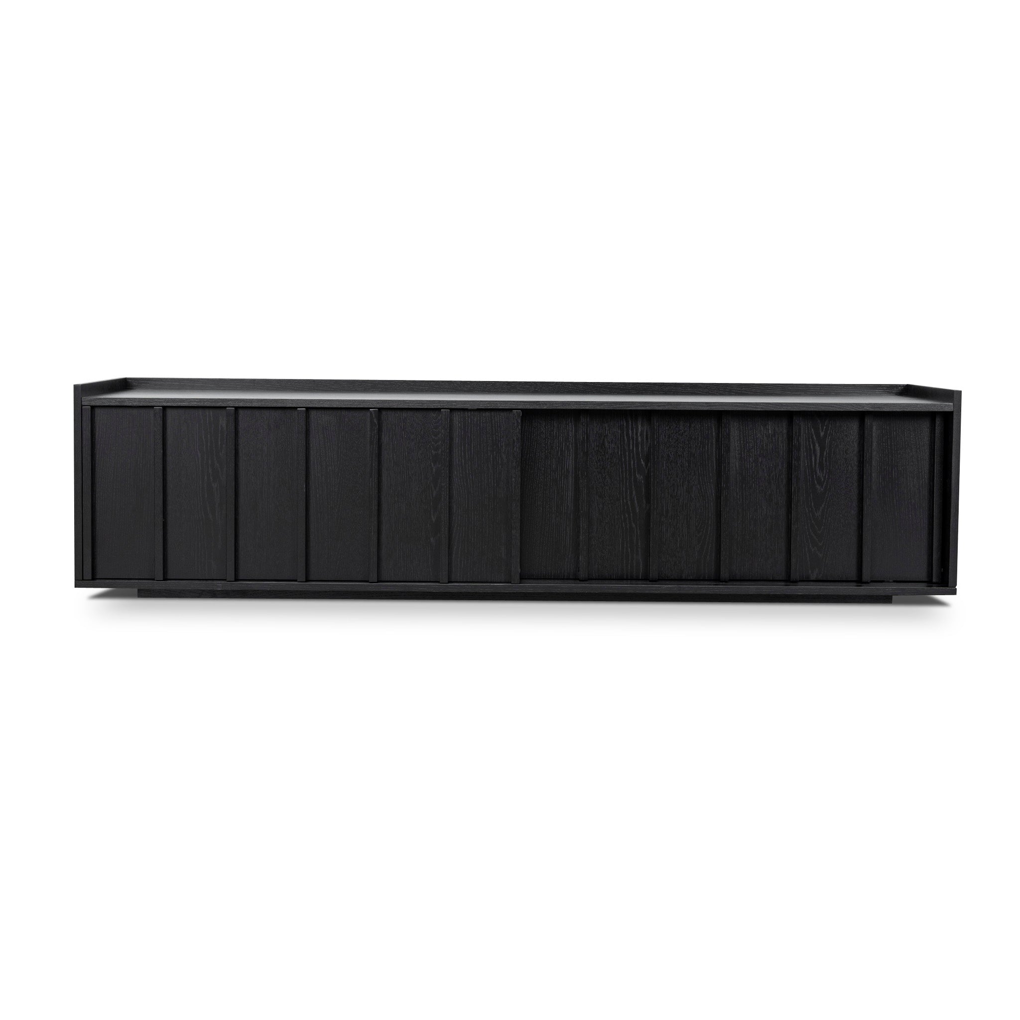 2m Palermo TV Entertainment Unit - Black
