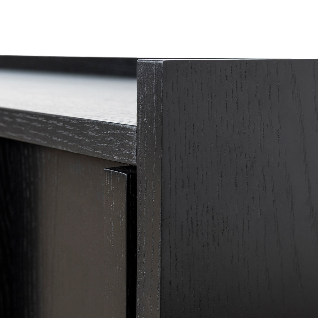 2m Palermo TV Entertainment Unit - Black