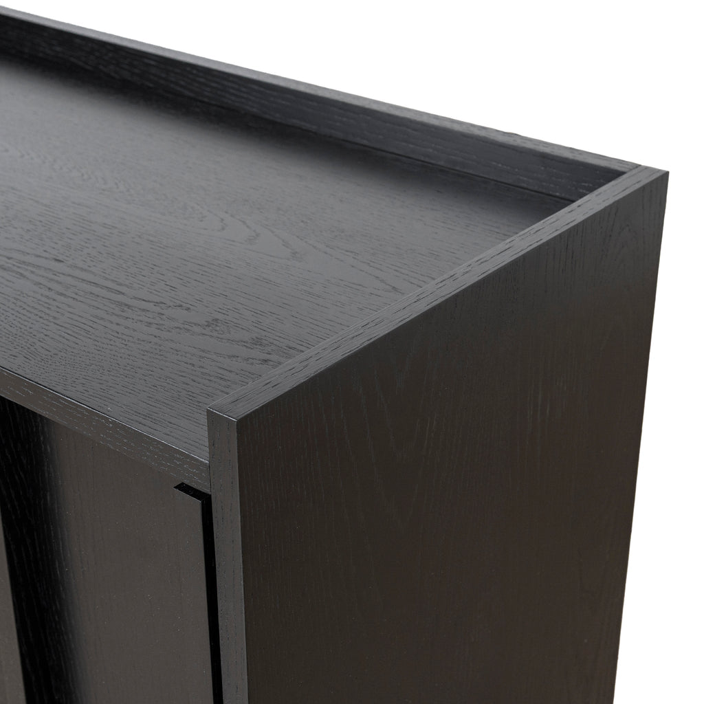 2m Palermo TV Entertainment Unit - Black