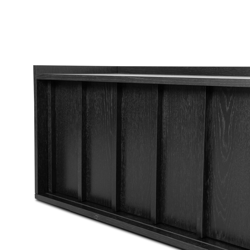 2m Palermo TV Entertainment Unit - Black