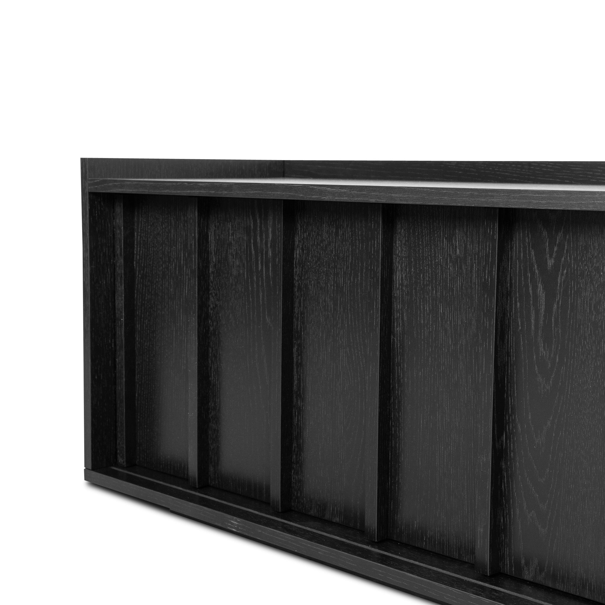 2m Palermo TV Entertainment Unit - Black