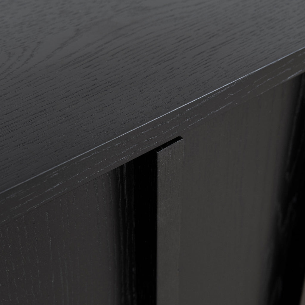 2m Palermo TV Entertainment Unit - Black
