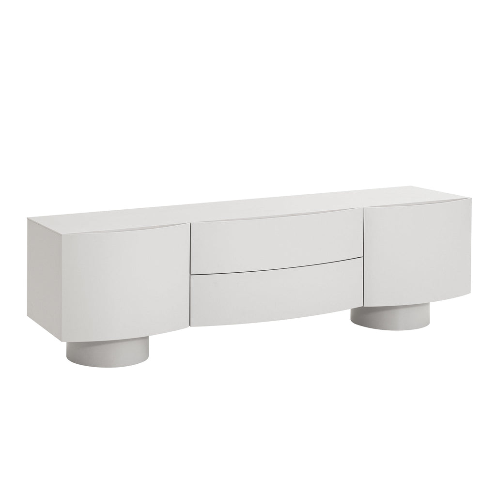 1.8m Palermo TV Entertainment Unit - Warm Grey