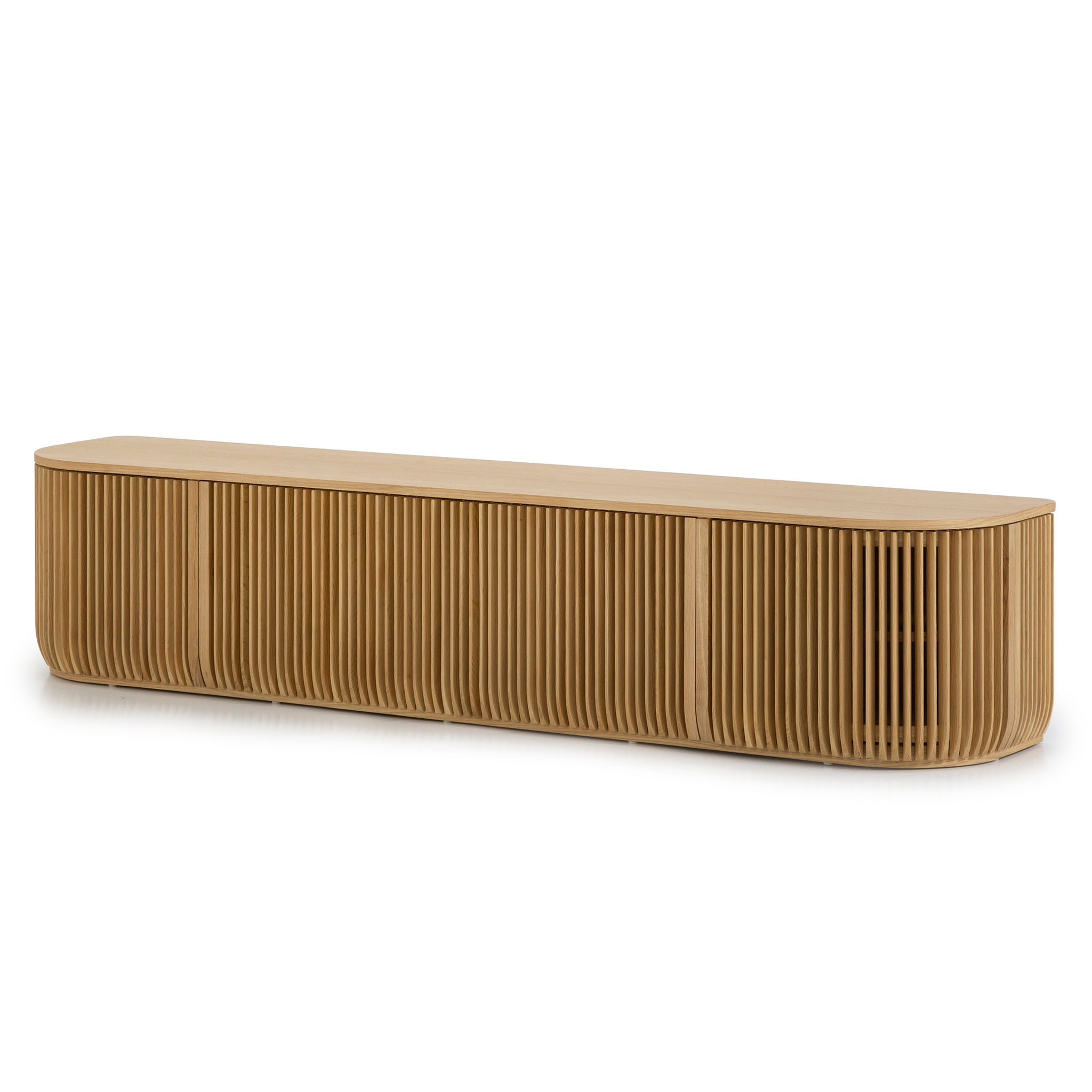 2.15m Palermo TV Entertainment Unit - Natural