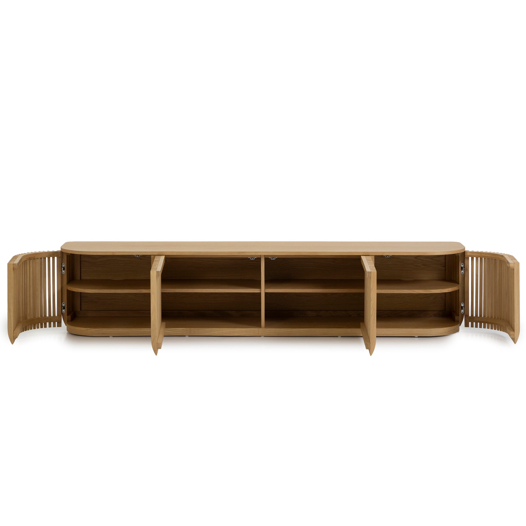 2.15m Palermo TV Entertainment Unit - Natural