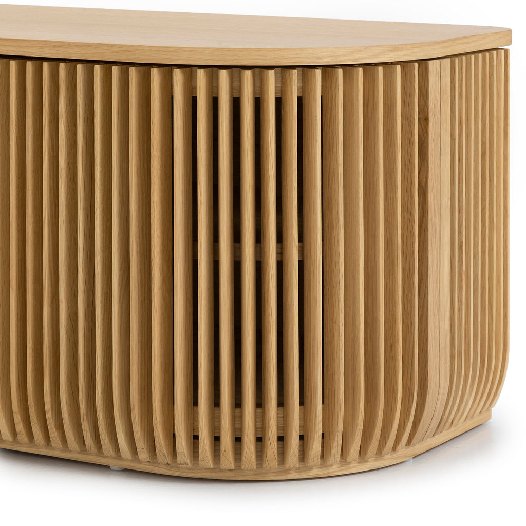 2.15m Palermo TV Entertainment Unit - Natural