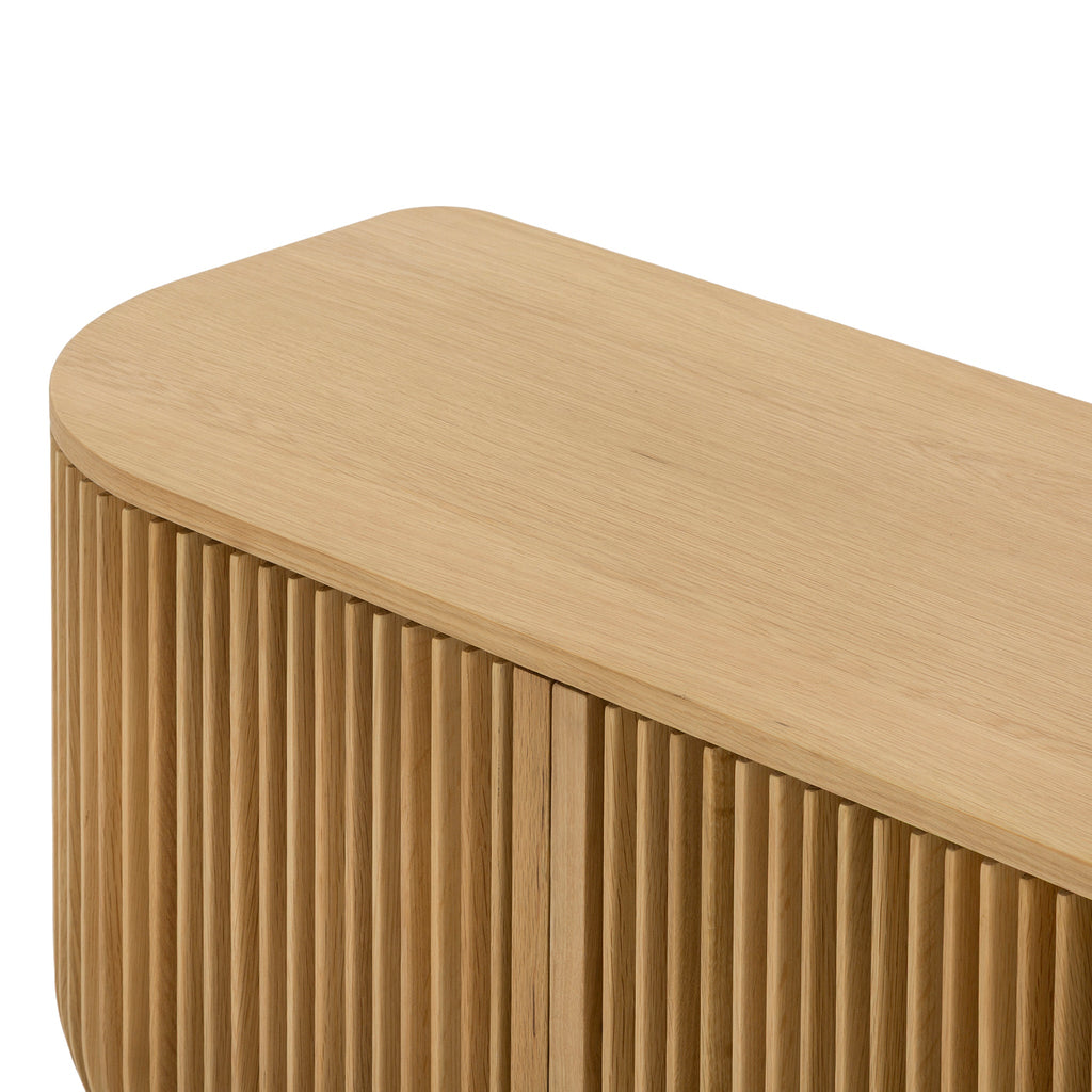2.15m Palermo TV Entertainment Unit - Natural