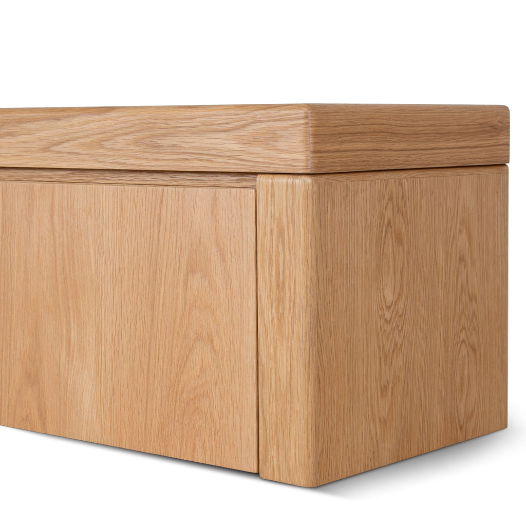Extendable Palermo TV Entertainment Unit - Natural Oak