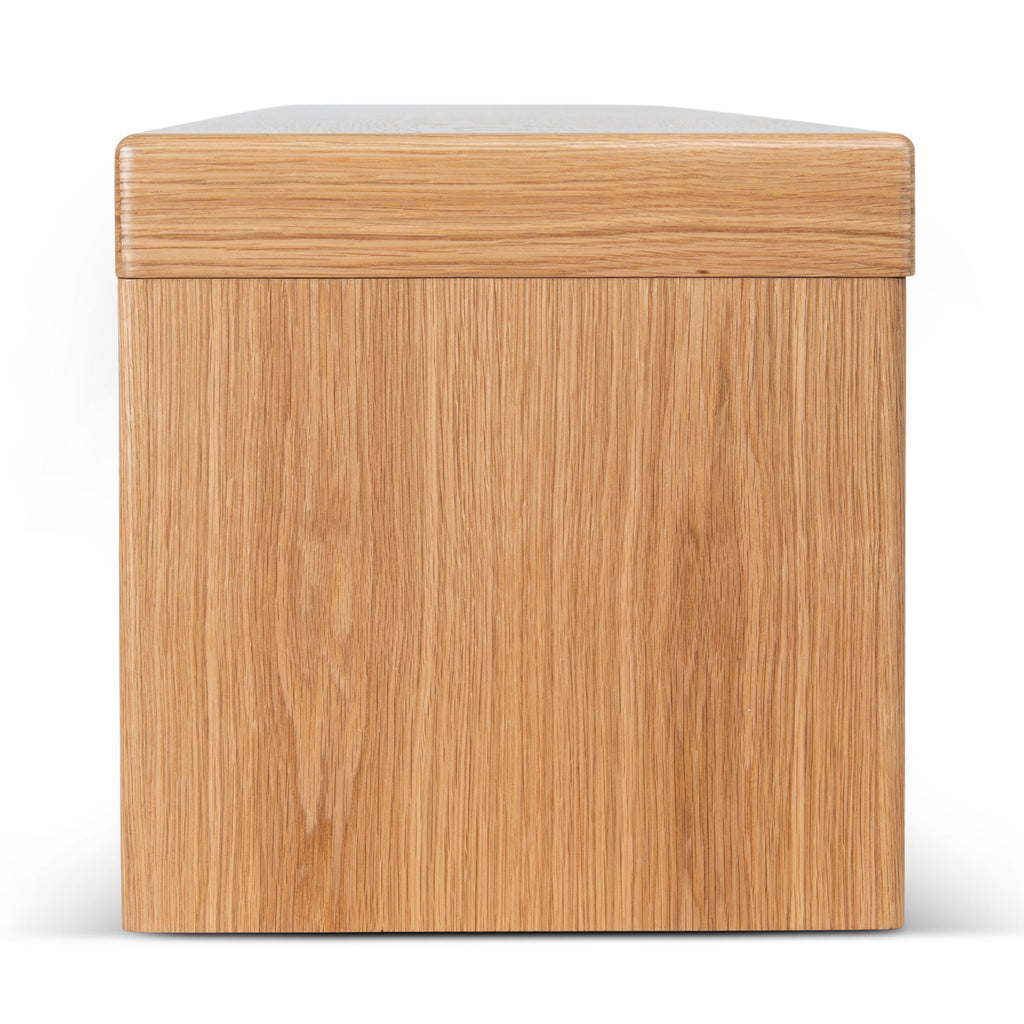 Extendable Palermo TV Entertainment Unit - Natural Oak