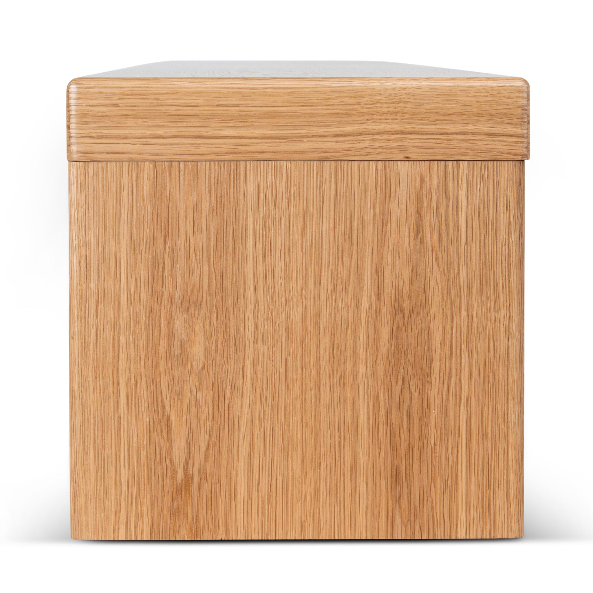 Extendable Palermo TV Entertainment Unit - Natural Oak