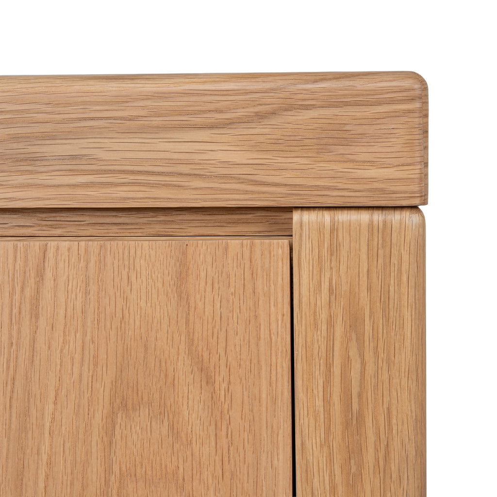 Extendable Palermo TV Entertainment Unit - Natural Oak
