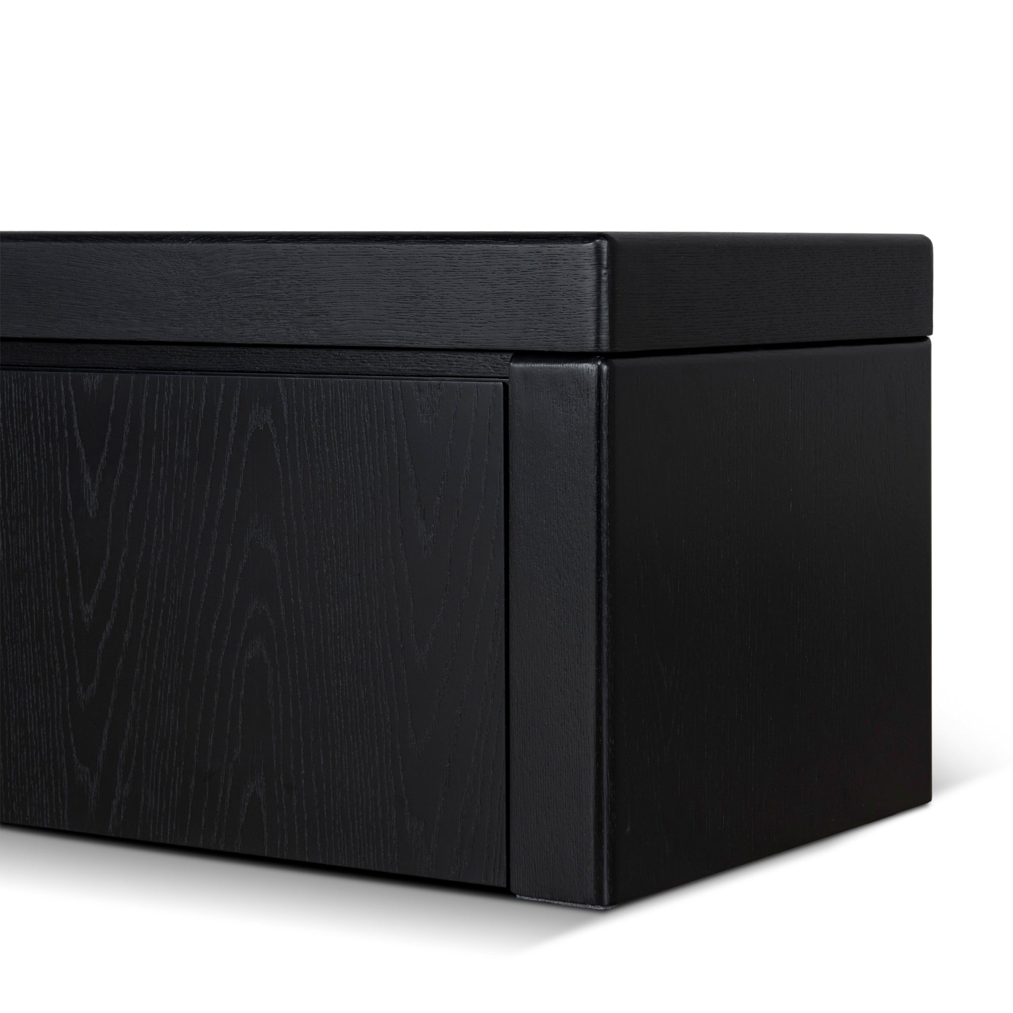Extendable Palermo TV Entertainment Unit - Black Oak