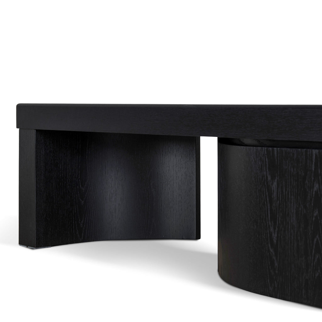 Extendable Palermo TV Entertainment Unit - Black Oak