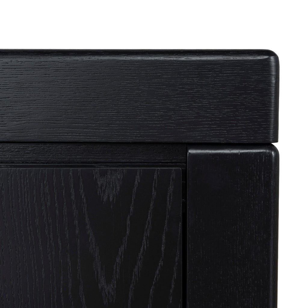 Extendable Palermo TV Entertainment Unit - Black Oak