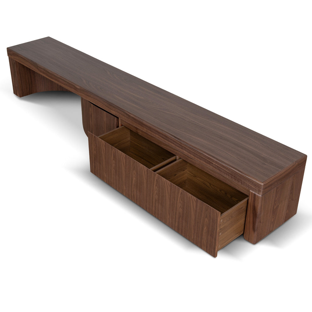 Extendable Palermo TV Entertainment Unit - Walnut