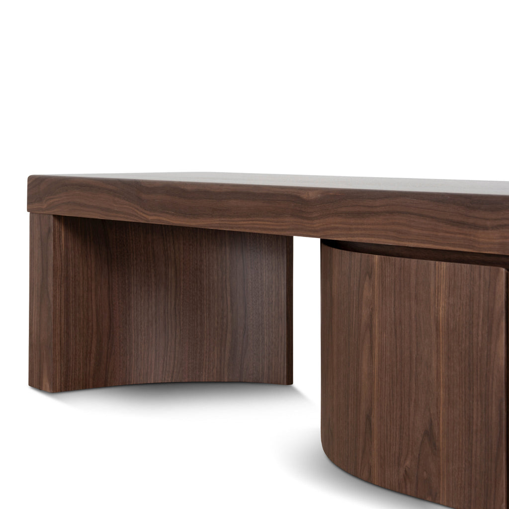 Extendable Palermo TV Entertainment Unit - Walnut
