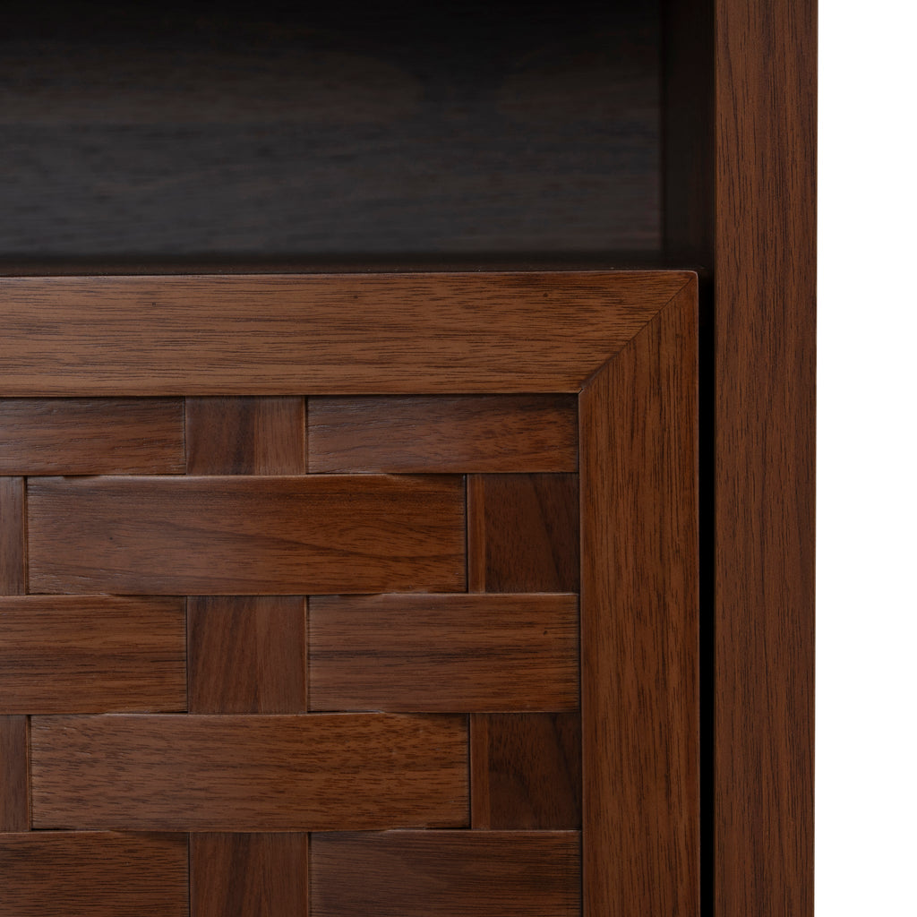 1.8m Palermo TV Entertainment Unit - Walnut