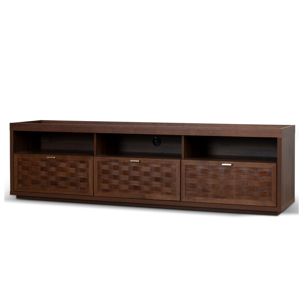 1.8m Palermo TV Entertainment Unit - Walnut