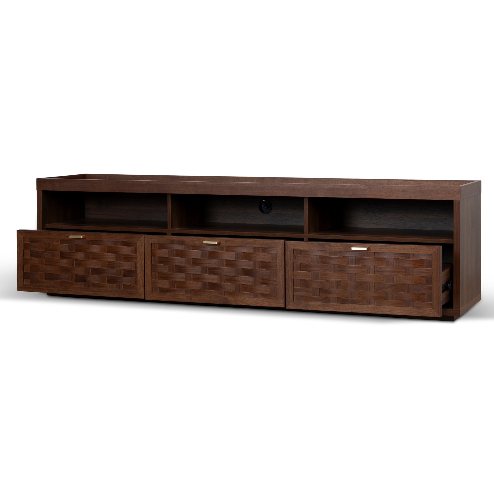 1.8m Palermo TV Entertainment Unit - Walnut