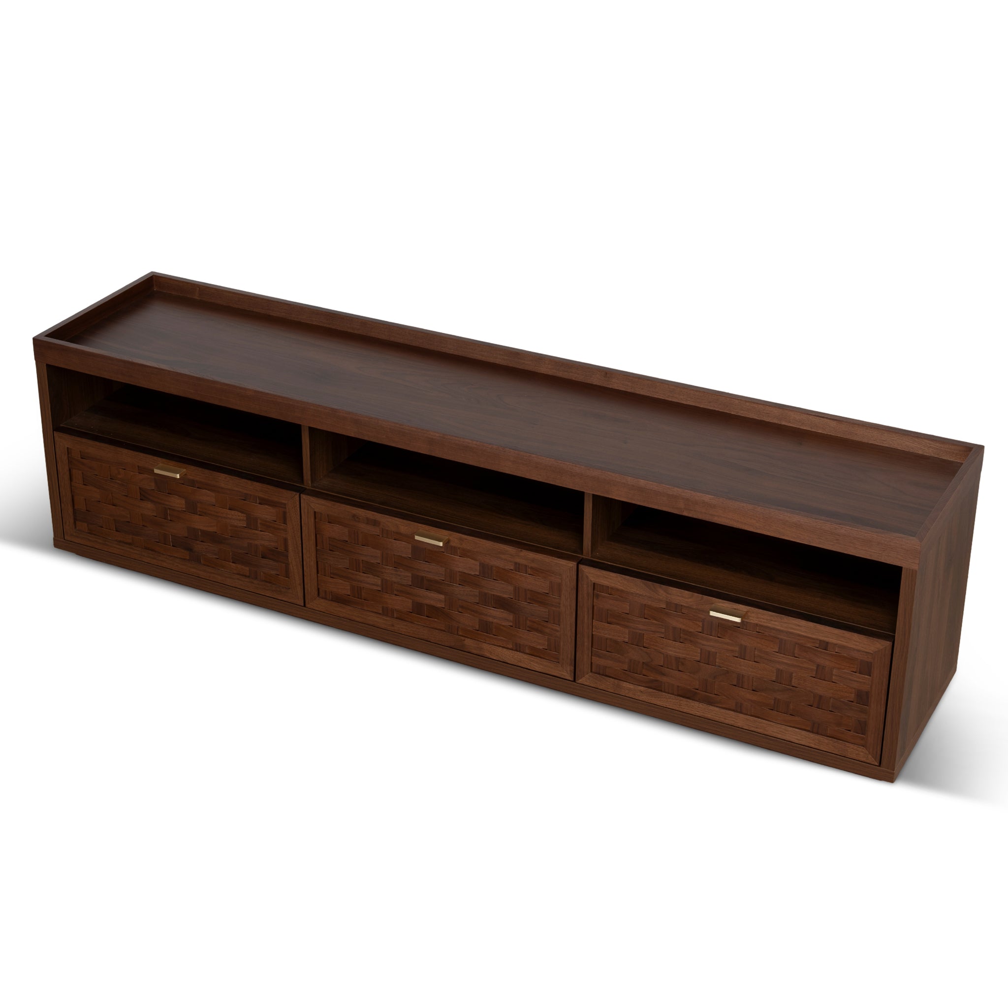 1.8m Palermo TV Entertainment Unit - Walnut
