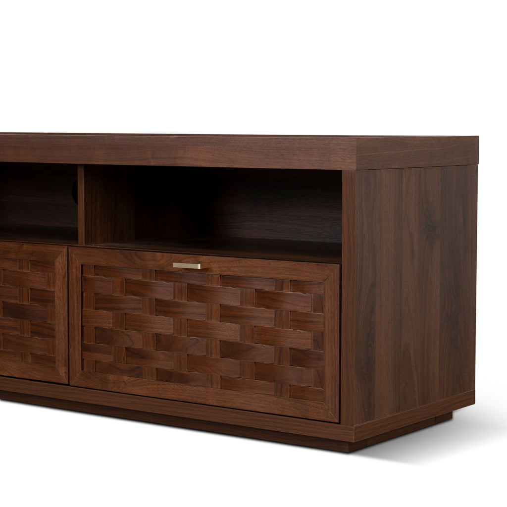 1.8m Palermo TV Entertainment Unit - Walnut