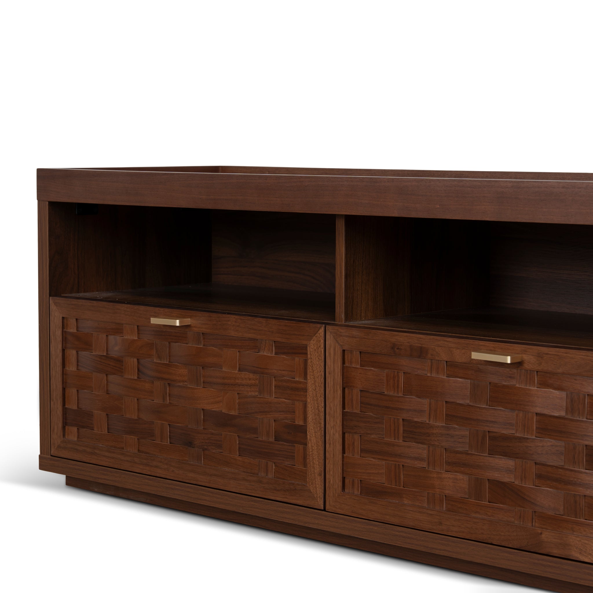 1.8m Palermo TV Entertainment Unit - Walnut