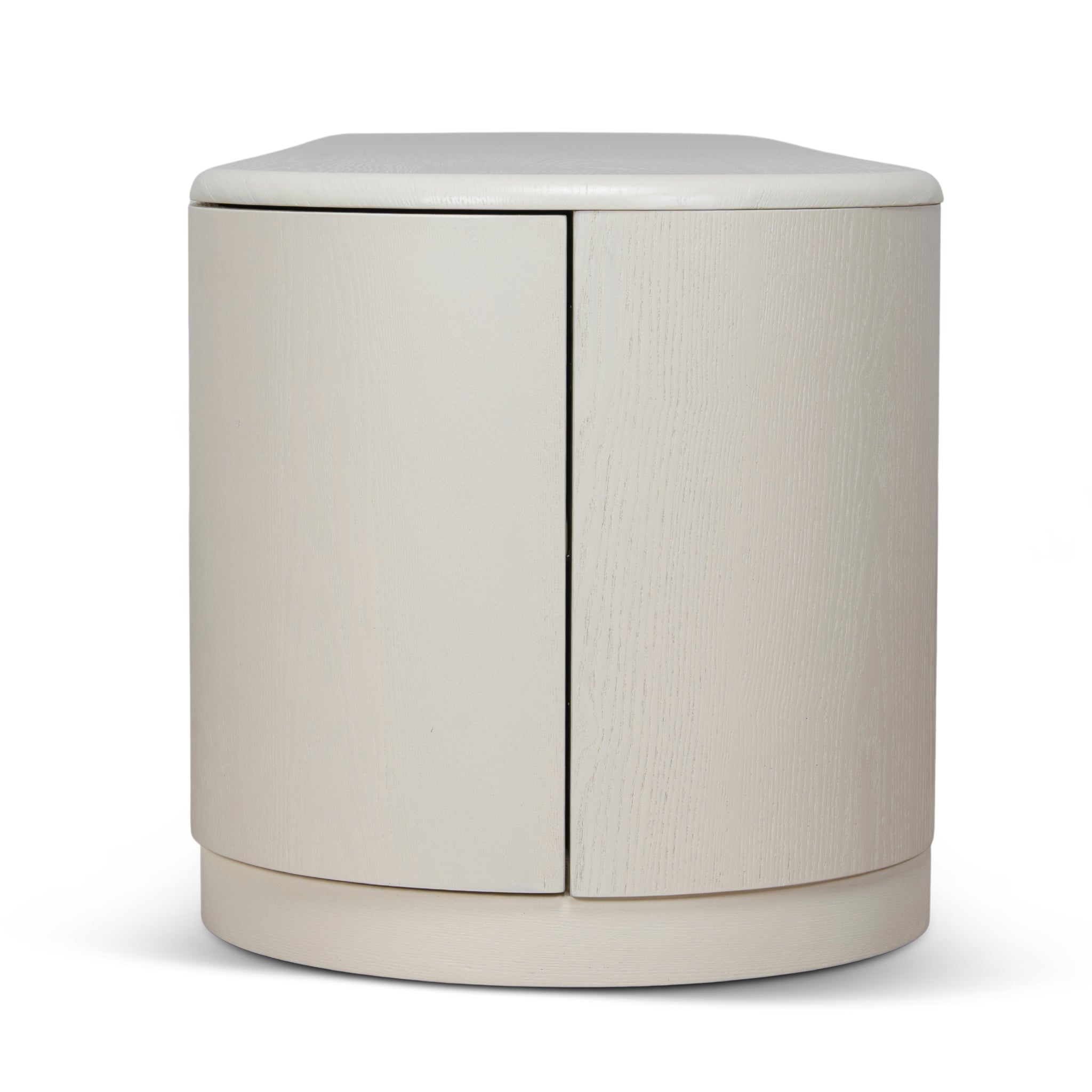 2.2m Palermo TV Entertainment Unit - Ivory Oat